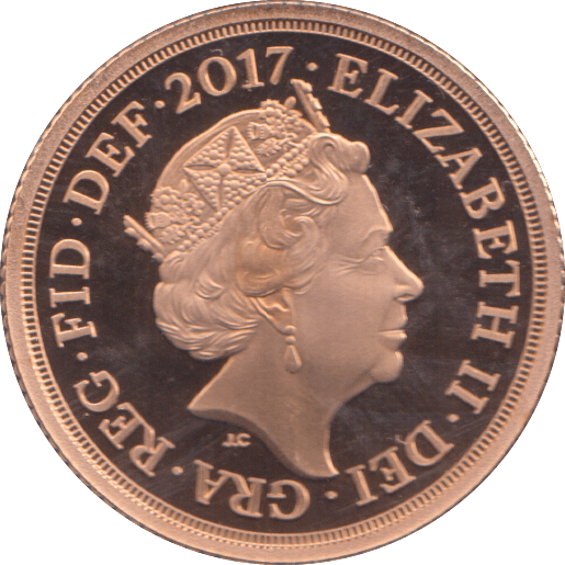 2017 GOLD SOVEREIGN ( PROOF ) - SOVEREIGN - Cambridgeshire Coins