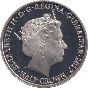 2017 HALFCROWN WEDDING - WORLD COINS - Cambridgeshire Coins