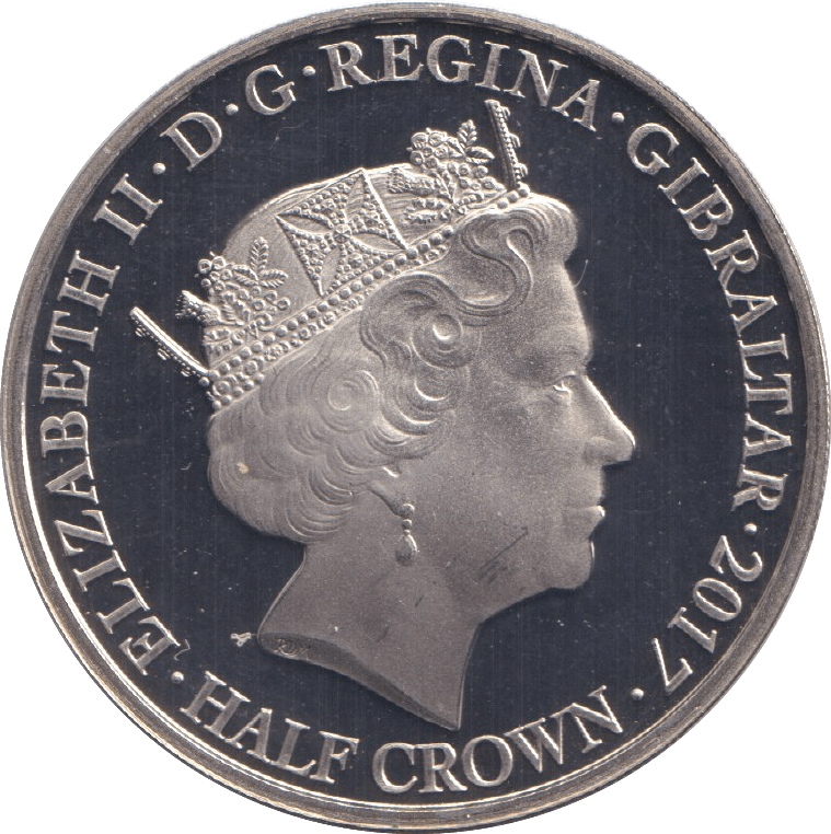 2017 HALFCROWN WEDDING - WORLD COINS - Cambridgeshire Coins