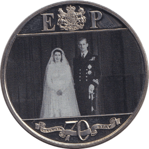 2017 HALFCROWN WEDDING - WORLD COINS - Cambridgeshire Coins