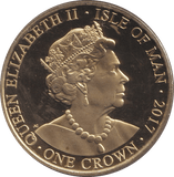 2017 HOUSE OF WINDSOR CROWN ISLE OF MAN - WORLD COINS - Cambridgeshire Coins