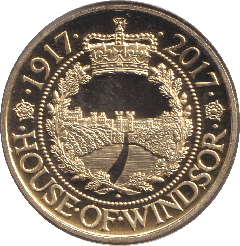 2017 HOUSE OF WINDSOR CROWN ISLE OF MAN - WORLD COINS - Cambridgeshire Coins