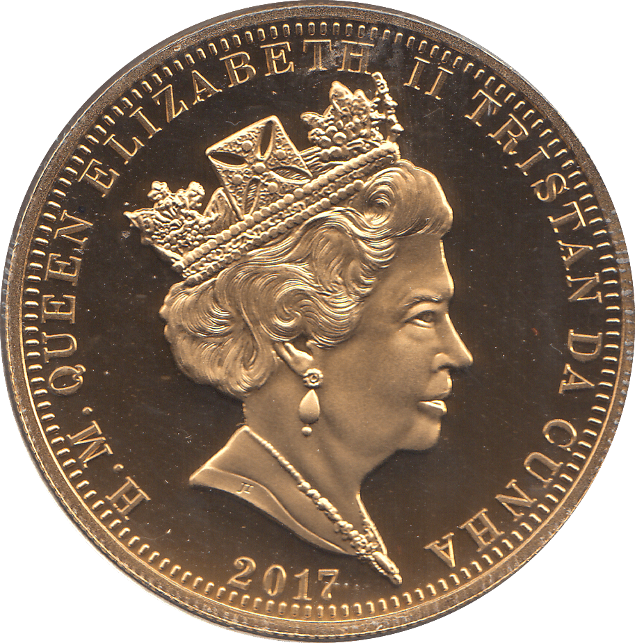 2017 HOUSE OF WINDSOR CROWN TRISTAN DA CUNHA - WORLD COINS - Cambridgeshire Coins