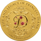 2017 LIFE AND LEGACY OF PRINCESS DIANA MEDALLION 112 - MEDALS & MEDALLIONS - Cambridgeshire Coins