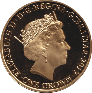 2017 ONE CROWN 70TH ANNIVERSARY F86 - Crown - Cambridgeshire Coins