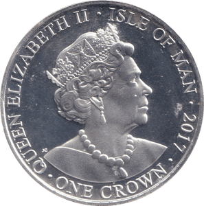 2017 ONE CROWN FAITH AND TRUTH ISLE OF MAN - £5 Proof - Cambridgeshire Coins