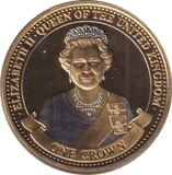 2017 ONE CROWN GIBRALTAR - WORLD COINS - Cambridgeshire Coins