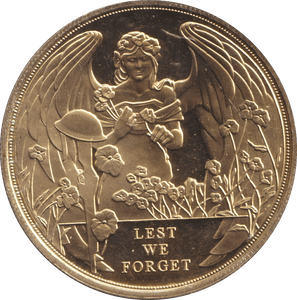 2017 ONE CROWN LEST WE FORGET BATTLE OF YPRES ( BU ) - WORLD COINS - Cambridgeshire Coins
