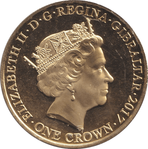 2017 ONE CROWN LEST WE FORGET BATTLE OF YPRES ( BU ) - WORLD COINS - Cambridgeshire Coins