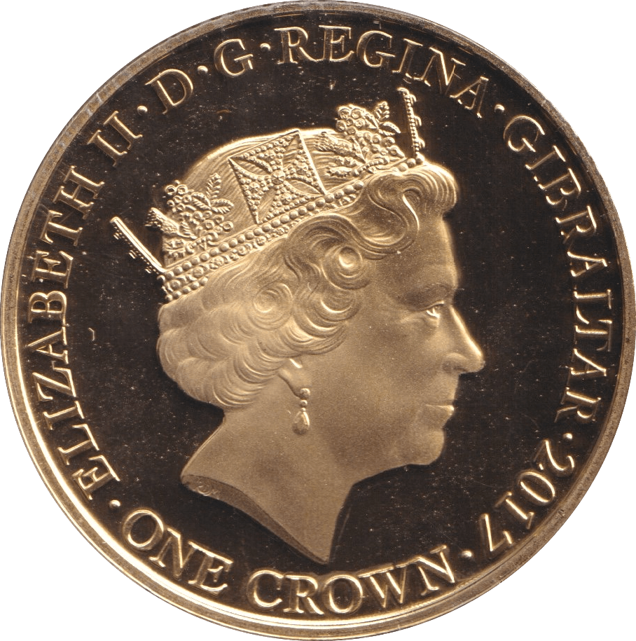 2017 ONE CROWN UK - WORLD COINS - Cambridgeshire Coins