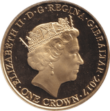 2017 ONE CROWN UK - WORLD COINS - Cambridgeshire Coins