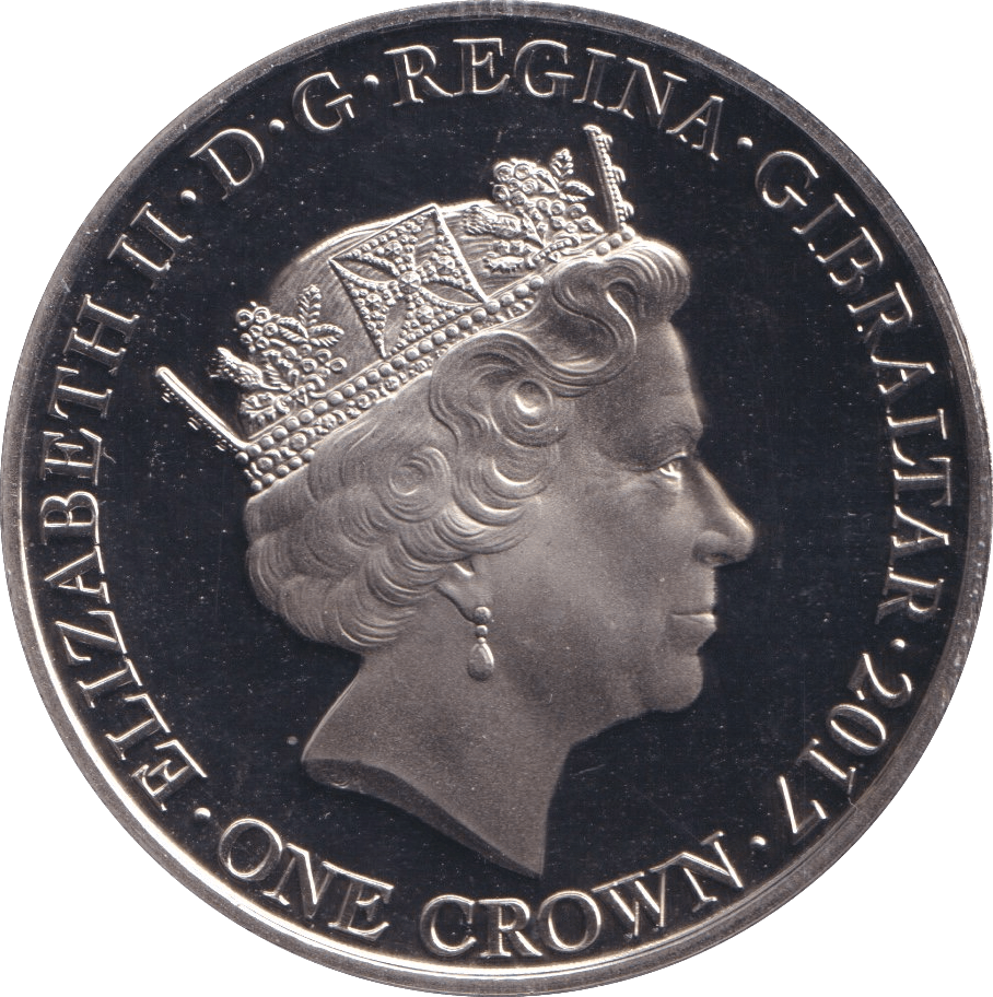 2017 ONE CROWN UK - WORLD COINS - Cambridgeshire Coins