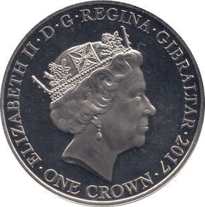2017 ONE CROWN - WORLD COINS - Cambridgeshire Coins