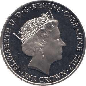 2017 ONE CROWN - WORLD COINS - Cambridgeshire Coins