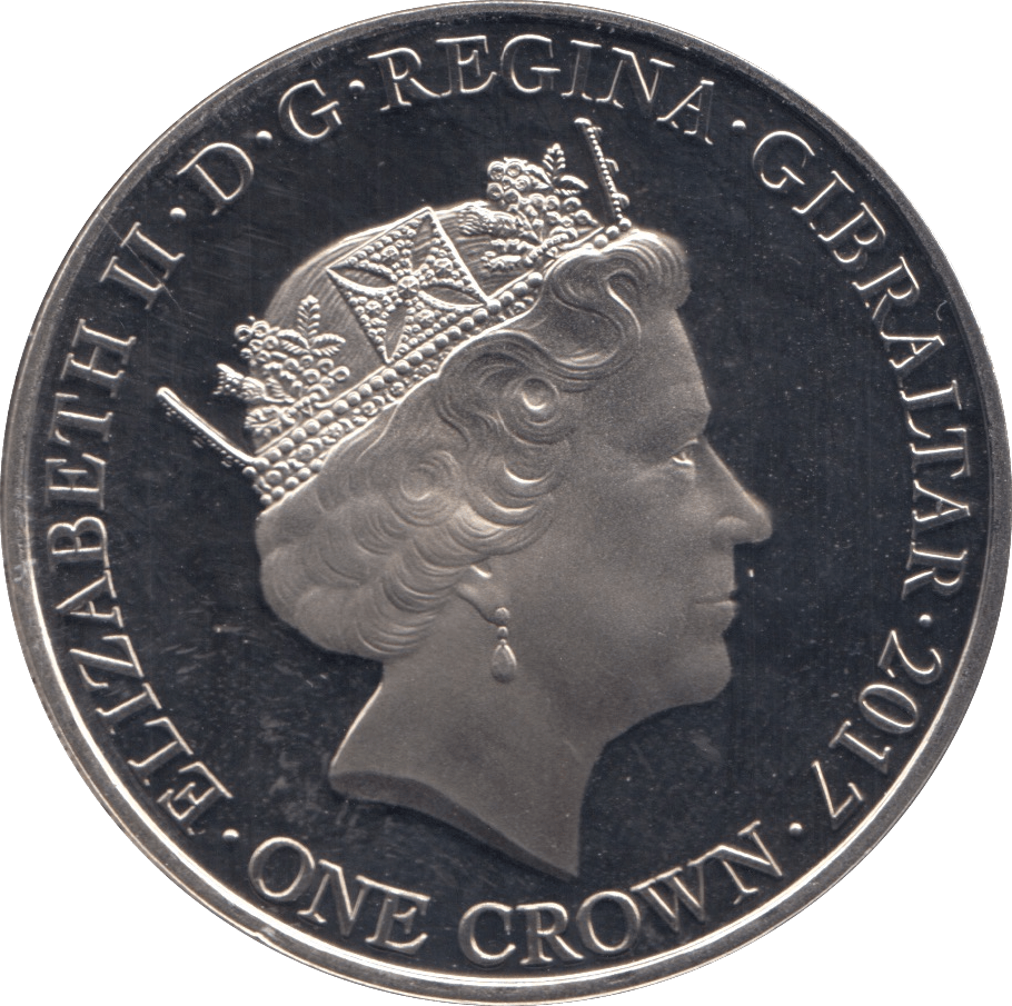2017 ONE CROWN - WORLD COINS - Cambridgeshire Coins