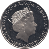 2017 ONE CROWN - WORLD COINS - Cambridgeshire Coins