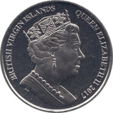 2017 ONE DOLLAR BRITISH VIRGIN ISLANDS - WORLD COINS - Cambridgeshire Coins