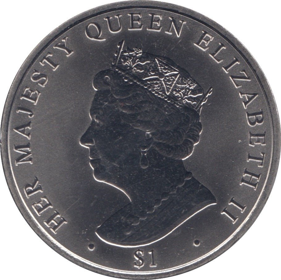 2017 ONE DOLLAR BRITISH VIRGIN ISLANDS - WORLD COINS - Cambridgeshire Coins