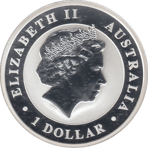 2017 ONE OUNCE SILVER PROOF ONE DOLLAR AUSTRALIA - SILVER WORLD COINS - Cambridgeshire Coins
