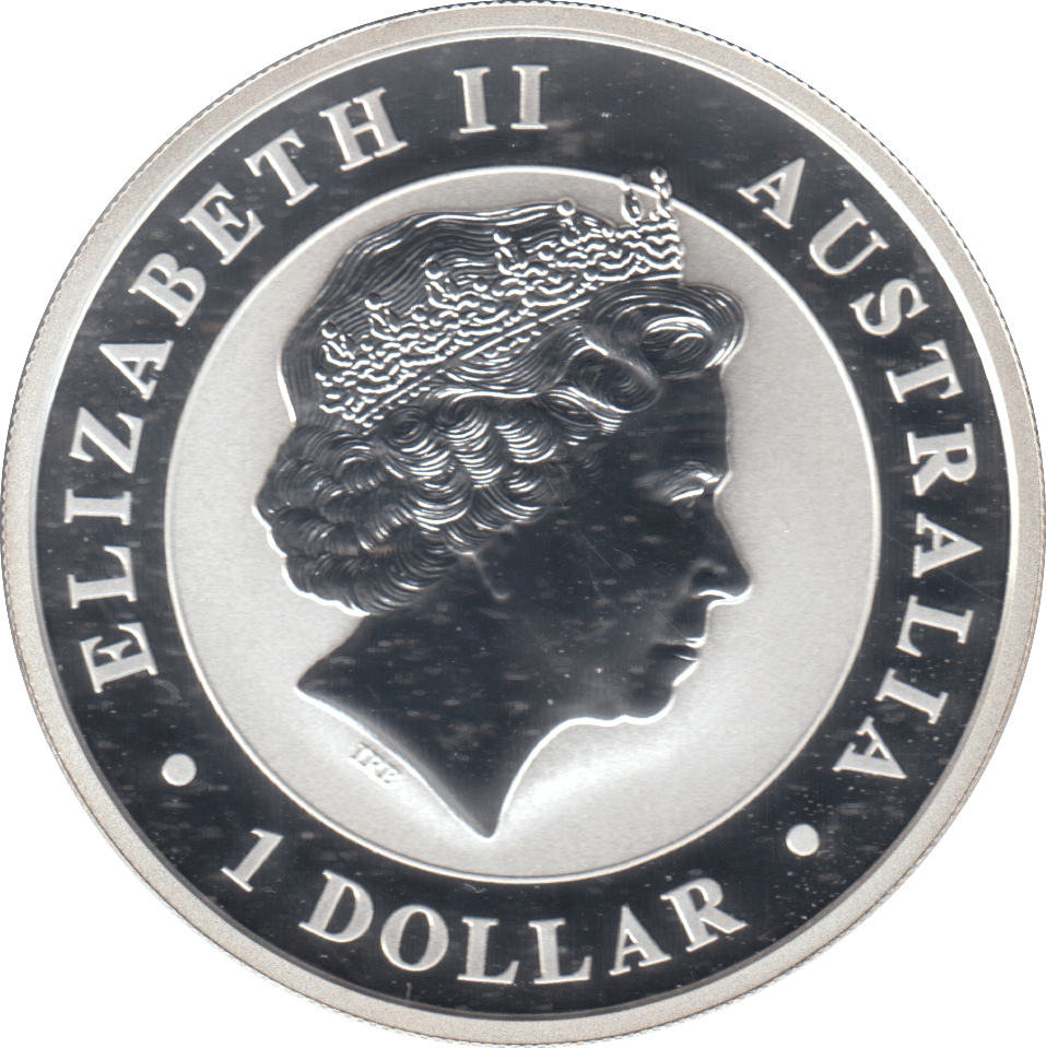 2017 ONE OUNCE SILVER PROOF ONE DOLLAR AUSTRALIA - SILVER WORLD COINS - Cambridgeshire Coins