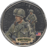 2017 PARATROOPER 101ST AIRBORNE DIVISION - WORLD COINS - Cambridgeshire Coins