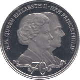 2017 PLATINUM £10 70 YEARS GIBRALTAR - Cambridgeshire Coins