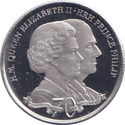 2017 PLATINUM £10 Gibraltar - 70th Anniversary - SOVEREIGN - Cambridgeshire Coins