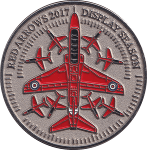 2017 RED ARROWS MEDALLION - WORLD COINS - Cambridgeshire Coins