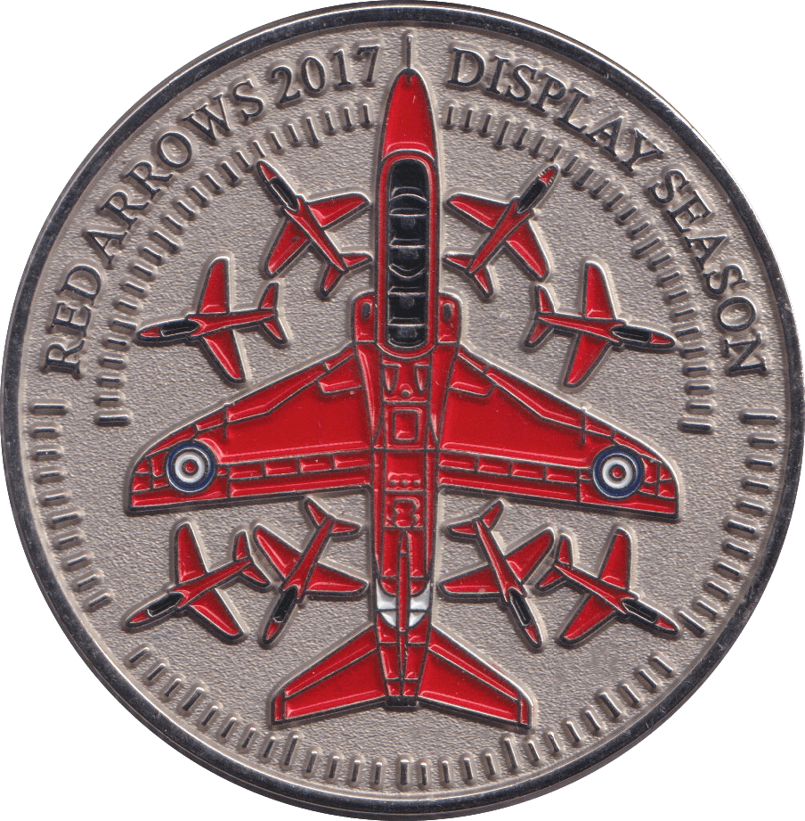 2017 RED ARROWS MEDALLION - WORLD COINS - Cambridgeshire Coins