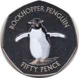 2017 ROCKHOPPER PENGUIN FIFTY PENCE FALKLAND ISLANDS - WORLD COINS - Cambridgeshire Coins