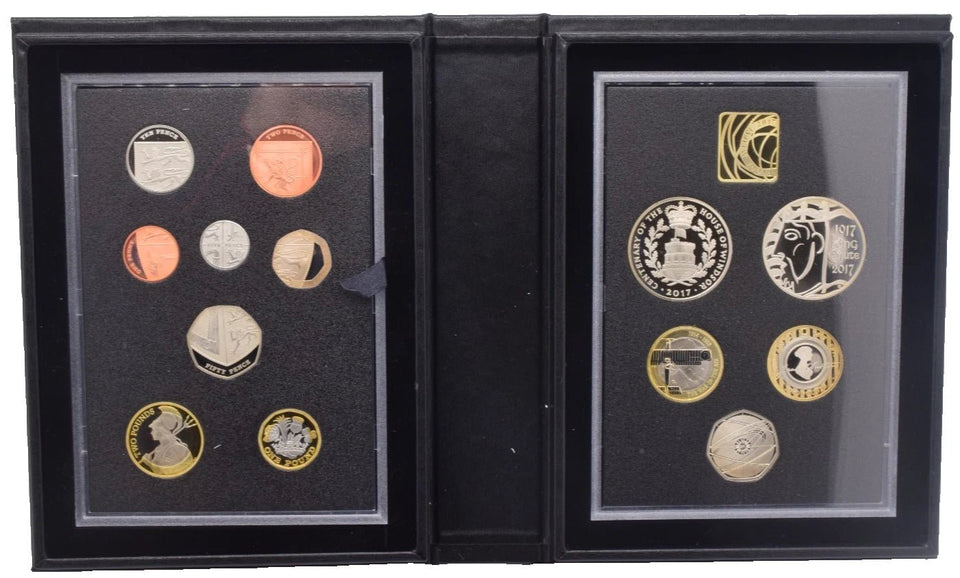 2017 ROYAL MINT COLLECTORS PROOF SET - PROOF SET black - Cambridgeshire Coins