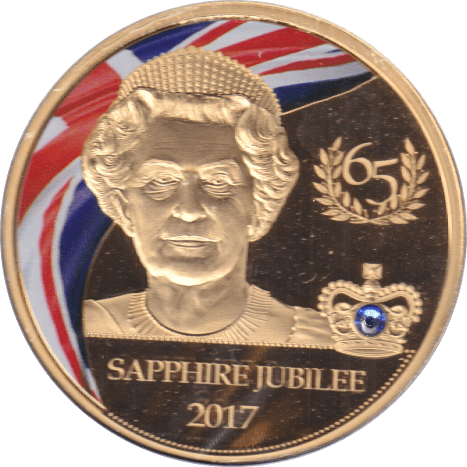 2017 SAPPHIRE JUBILEE - WORLD COINS - Cambridgeshire Coins