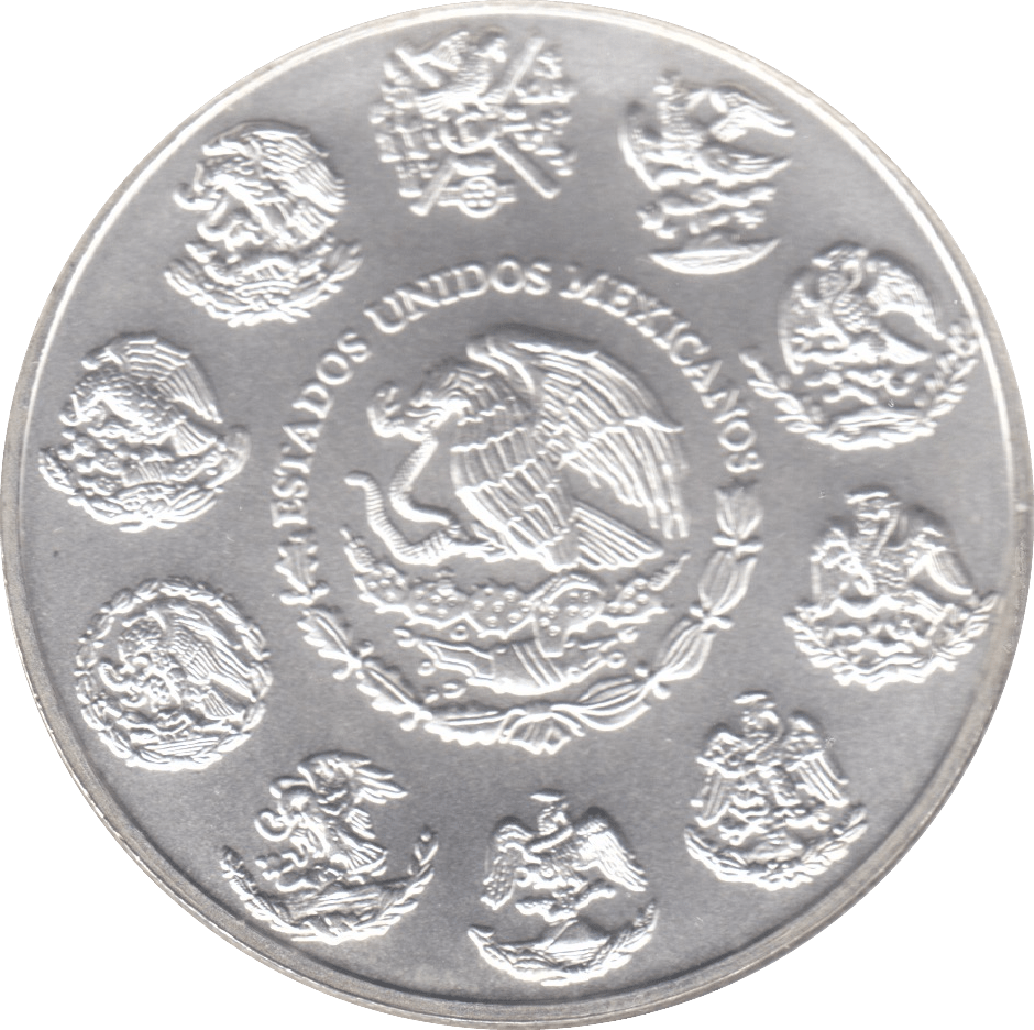 2017 SILVER 1 OZ LIBERTAD MEXICO - SILVER WORLD COINS - Cambridgeshire Coins