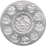 2017 SILVER 1 OZ LIBERTAD MEXICO - SILVER WORLD COINS - Cambridgeshire Coins
