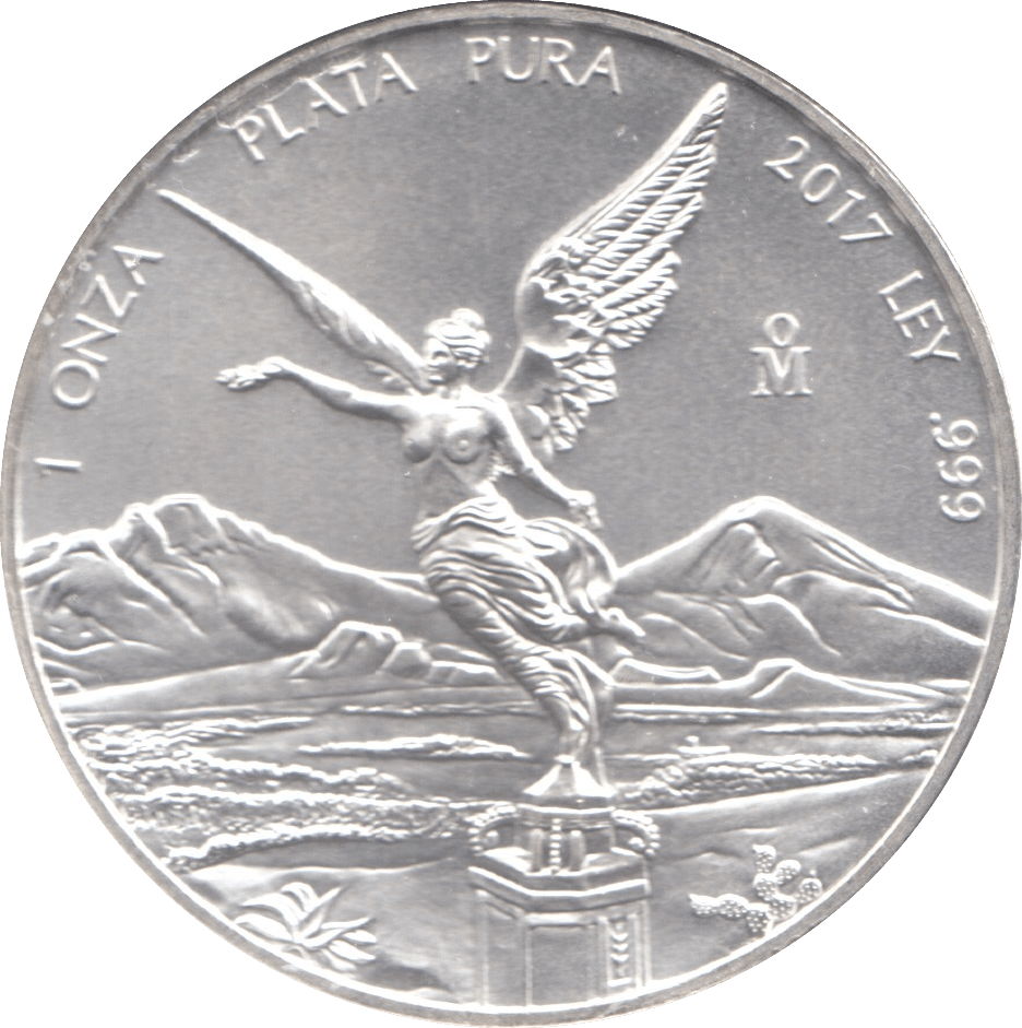 2017 SILVER 1 OZ LIBERTAD MEXICO - SILVER WORLD COINS - Cambridgeshire Coins