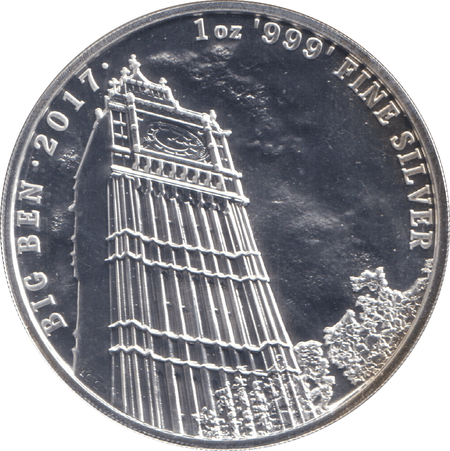 2017 SILVER £2 BIG BEN - SILVER WORLD COINS - Cambridgeshire Coins