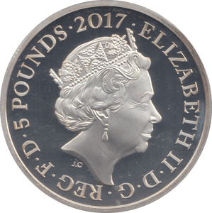 2017 SILVER £5 ARRAS ( PROOF ) - SILVER WORLD COINS - Cambridgeshire Coins