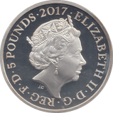 2017 SILVER £5 ARRAS ( PROOF ) - SILVER WORLD COINS - Cambridgeshire Coins