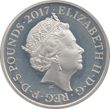 2017 SILVER £5 GAS MASK ( PROOF ) - SILVER WORLD COINS - Cambridgeshire Coins