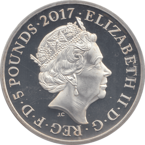 2017 SILVER £5 MEDICAL SERVICES ( PROOF ) - SILVER WORLD COINS - Cambridgeshire Coins