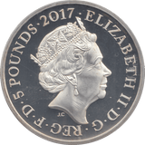 2017 SILVER £5 MEDICAL SERVICES ( PROOF ) - SILVER WORLD COINS - Cambridgeshire Coins