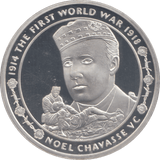 2017 SILVER £5 NOEL CHAVASSE ( PROOF ) - SILVER WORLD COINS - Cambridgeshire Coins