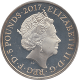 2017 SILVER £5 WORLD WAR I ( PROOF ) - SILVER WORLD COINS - Cambridgeshire Coins