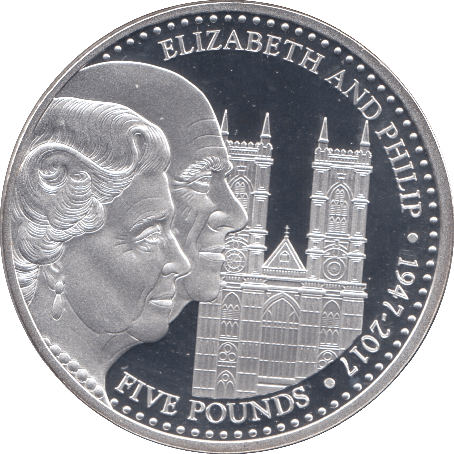 2017 SILVER FIVE POUNDS TRISTAN DA CUNHA - SILVER WORLD COINS - Cambridgeshire Coins