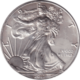 2017 SILVER LIBERTY DOLLAR USA - SILVER WORLD COINS - Cambridgeshire Coins