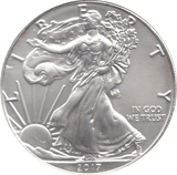 2017 SILVER LIBERTY DOLLAR USA - SILVER WORLD COINS - Cambridgeshire Coins