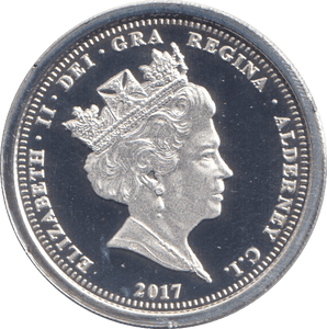 2017 SILVER ONE POUND - WORLD COINS - Cambridgeshire Coins