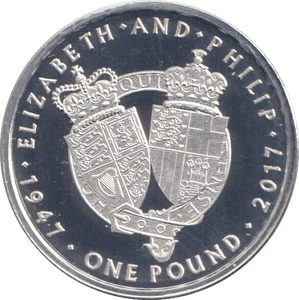 2017 SILVER ONE POUND - WORLD COINS - Cambridgeshire Coins