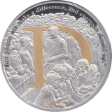 2017 SILVER PLATED JOHN F. KENNEDY 100TH BIRTHDAY DUTY - WORLD COINS - Cambridgeshire Coins