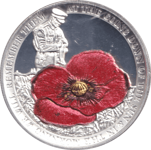 2017 SILVER PLATED ONE CROWN - SILVER WORLD COINS - Cambridgeshire Coins